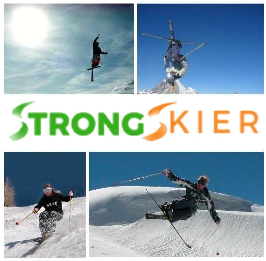 strong skier logo